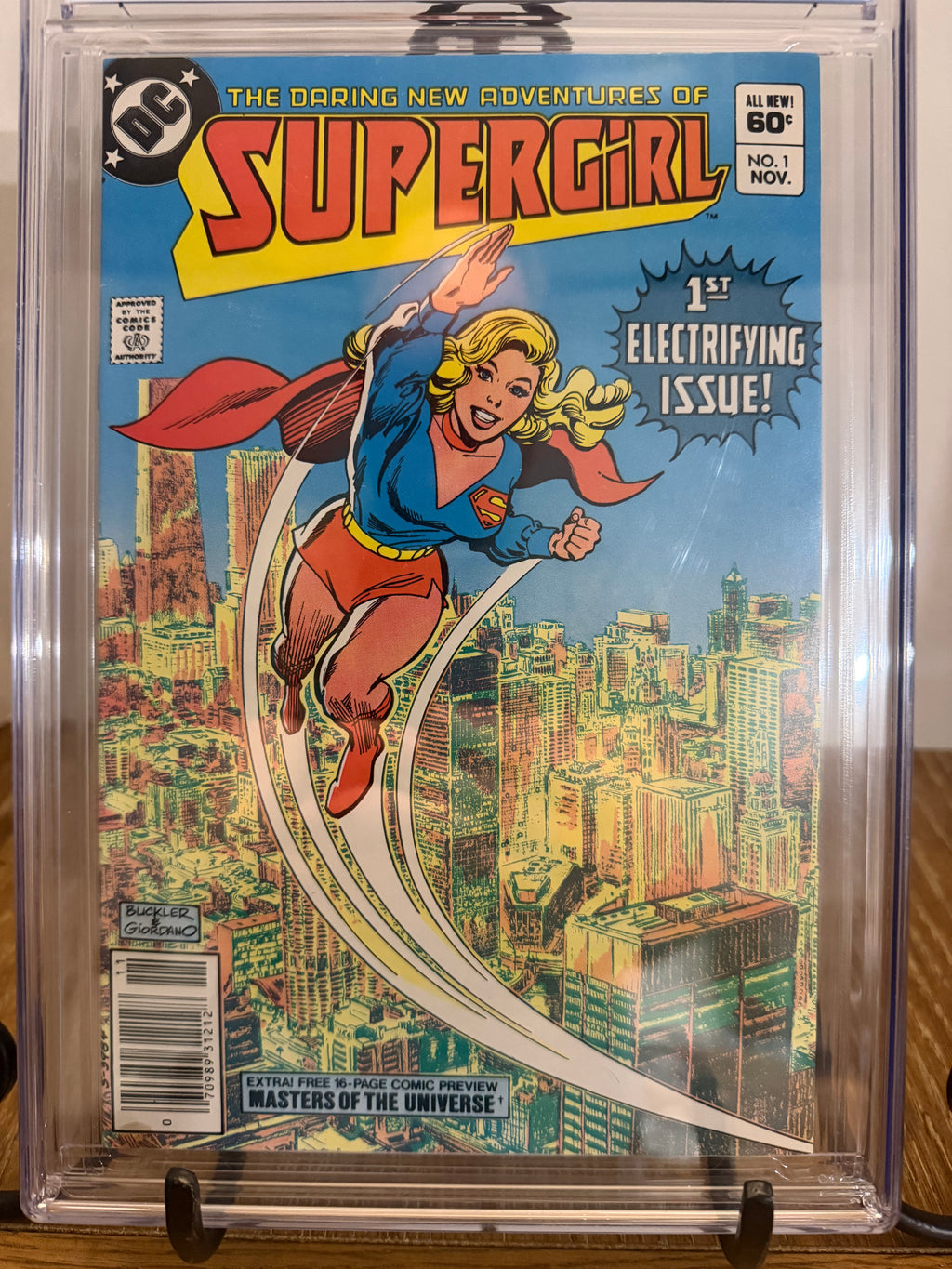 The Daring New Adventures of Supergirl #1 (1982) Newsstand – CGC 9.6