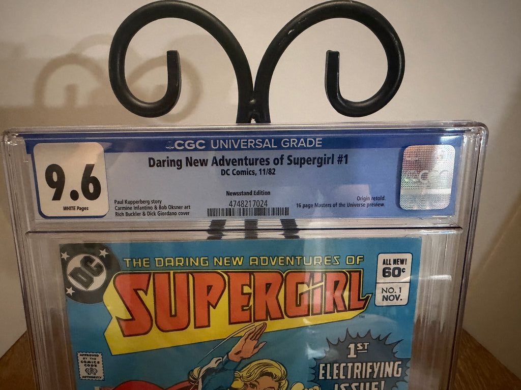 The Daring New Adventures of Supergirl #1 (1982) Newsstand – CGC 9.6