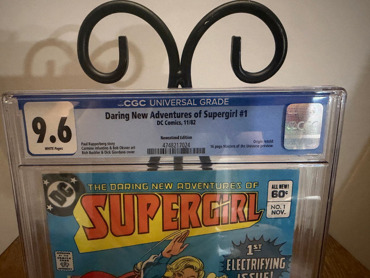 The Daring New Adventures of Supergirl #1 (1982) Newsstand – CGC 9.6