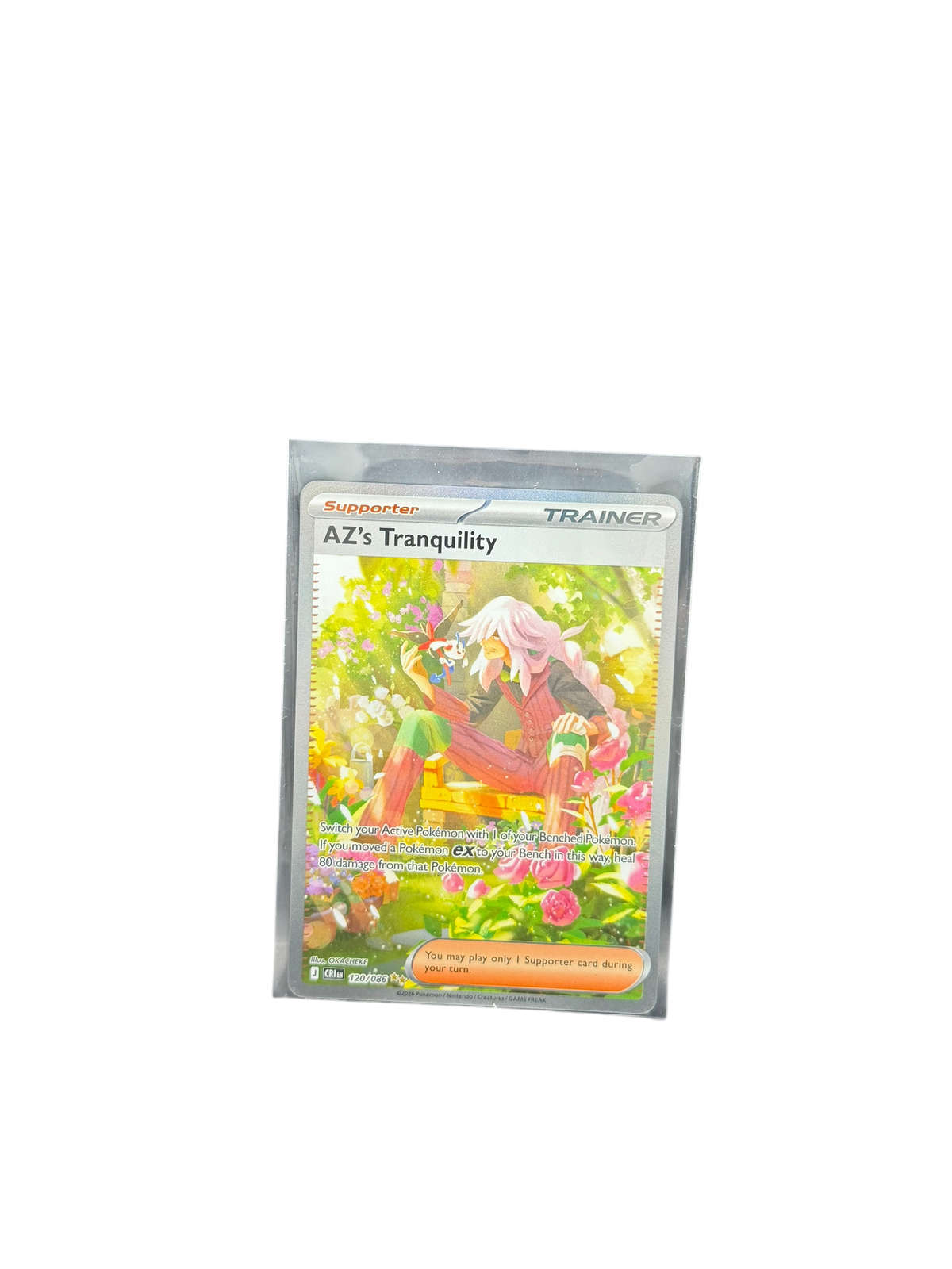 2026 Pokémon Chaos Rising AZ's Tranquility #120 Ultra Rare