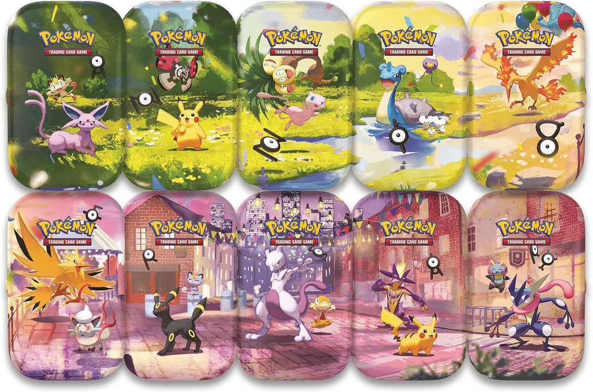 Pokémon Trading Card Game: 30th Celebration Mini Tin – Styles May Vary